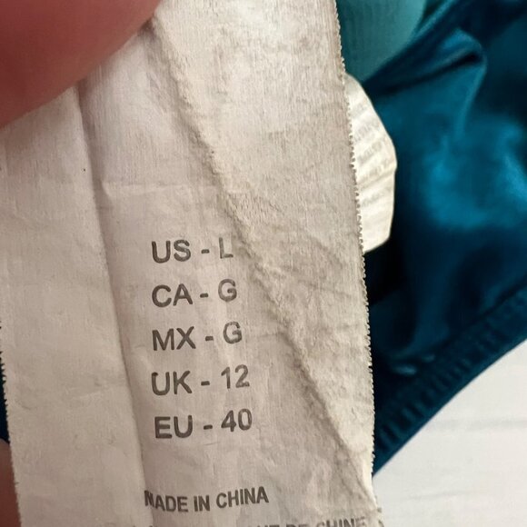 The Bikini Lab Velour One Piece Swimsuit Size Large - Picture 4 of 8